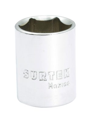 F5130H - Dado cuadro de 3/8", 6 puntas, en pulgadas, 15/16" Surtek