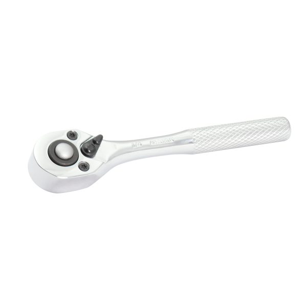 F5149.jpg F5149 - Matraca reversible cromada, quick release, para dado cuadro de 3/8" Surtek