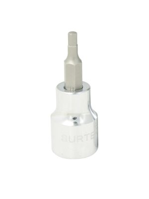 F51H12 - Dado con punta hexagonal cuadro de 3/8", en pulgadas, 3/8" Surtek