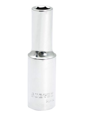 F5813HLM - Dado largo cuadro de 1/2", 6 puntas, métrico, 13 mm Surtek