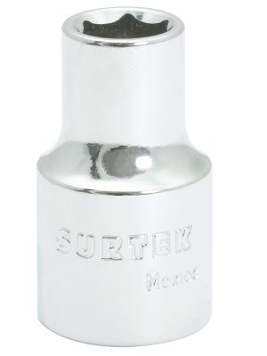 F5813HM - Dado cuadro de 1/2", 6 puntas, métrico, 13 mm Surtek