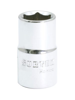 F5818H.jpg F5818H - Dado en pulgadas cuadro de 1/2", 6 puntas, 9/16" Surtek