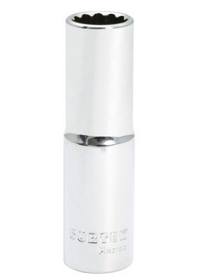 F5820L - Dado largo cuadro de 1/2", 12 puntas, en pulgadas, 5/8" Surtek