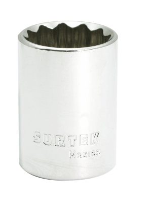 F5826 - Dado en pulgadas cuadro de 1/2", 12 puntas, 13/16" Surtek