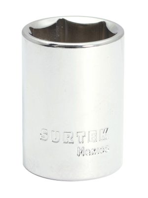 F5828H - Dado en pulgadas cuadro de 1/2", 6 puntas, 7/8" Surtek