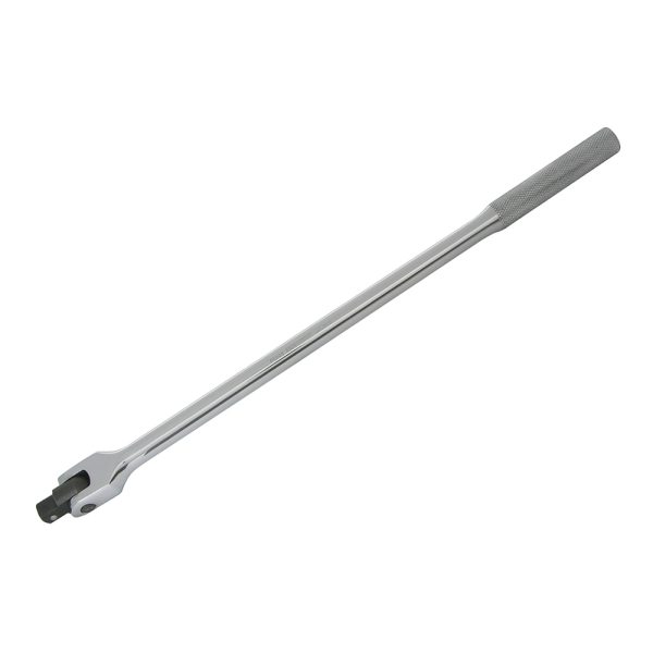 F5868 - Mango articulado cromado para dado cuadro de 1/2", 17-7/8" Surtek