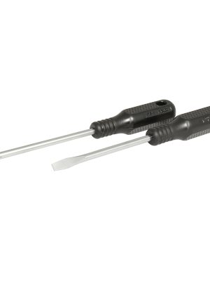 FGD02 - Juego de destornilladores con mango negro combinados, 2 piezas en blíster Foy