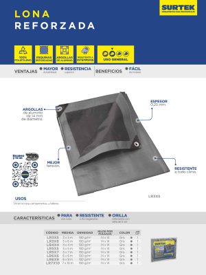 FTIMG19198.jpg LR5X5 - Lona de polietileno reforzada color gris, 5 x 5 m Surtek