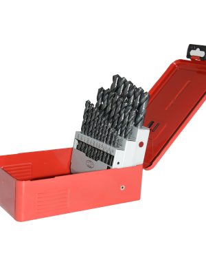 G5129.jpg G5129 - Juego de brocas negras de acero de alta velocidad zanco recto, 29 piezas Urrea