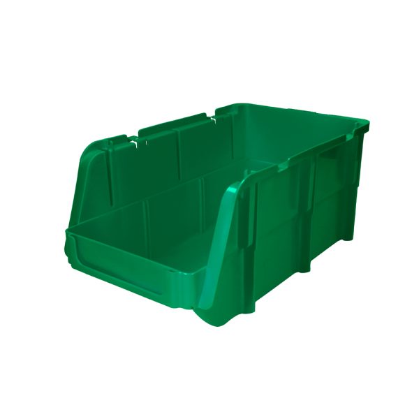 GAVV3 - Gaveta plástica pico de pato color verde 14" x 8" x 7" Surtek