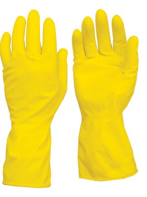 GLFM - Guantes de látex con forro interno de algodón M Surtek