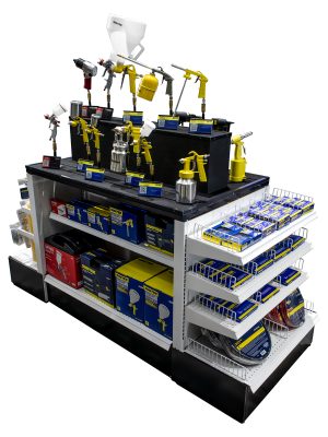 GONEUC.jpg GONEUC - Góndola con herramientas neumáticas y accesorios, 360 piezas Surtek