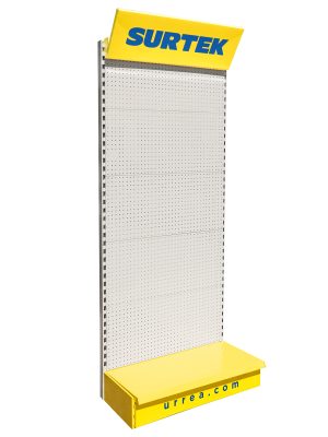 GONS - Góndola perimetral panel metálico 220 x 93 x 47 cm Surtek