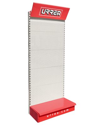 GONU - Góndola perimetral panel metálico 220 x 93 x 47 cm Urrea