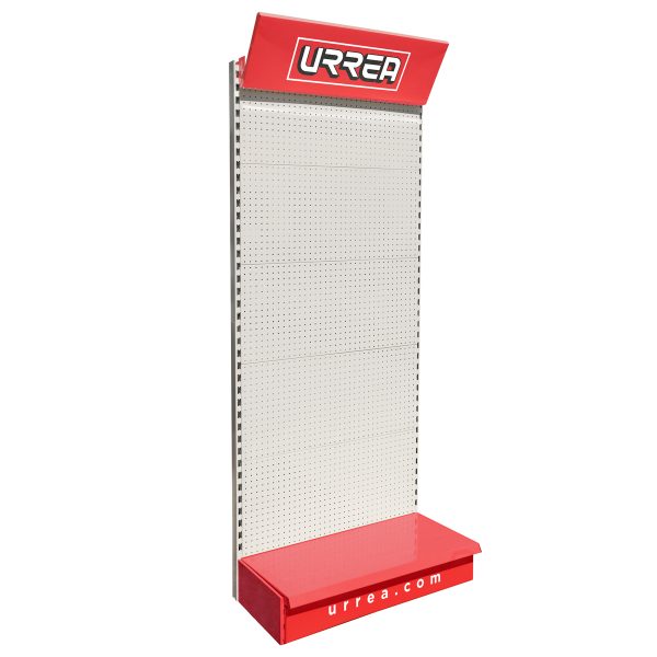 GONU - Góndola perimetral panel metálico 220 x 93 x 47 cm Urrea