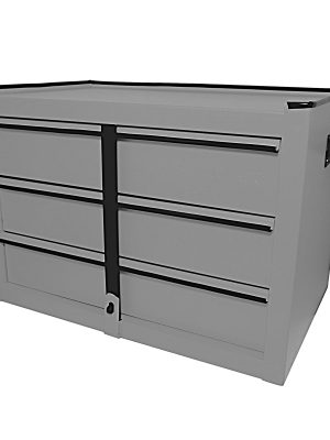 GS3G - Gabinete superior color gris 3 gavetas 21" Surtek