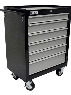 H27M6.jpg H27M6 - Gabinete móvil 6 gavetas color negro serie H 27" Urrea