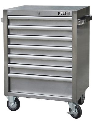 H27M7S.jpg H27M7S - Gabinete acero inoxidable móvil 7 gavetas serie H 27" Urrea