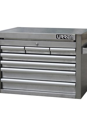 H27S7S.jpg H27S7S - Gabinete acero inoxidable superior 7 gavetas serie H 27" Urrea