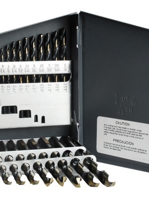 H5121.jpg H5121 - Juego de brocas premium de acero de alta velocidad zanco 3 planos, 21 piezas Urrea