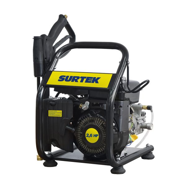 HG526 - Hidrolavadora a gasolina 2.6 HP 1900 PSI, 5.4 Lt por minuto Surtek