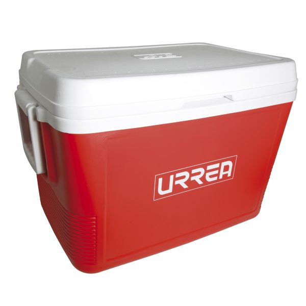 HIEL45 - Hielera roja de 50 Lt,  63 x 41 x 36 cm Urrea