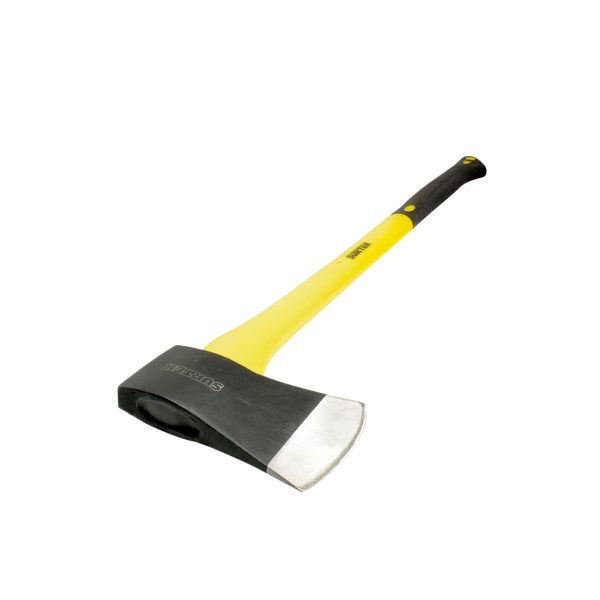 HMFV3-1-2.jpg HMFV3 1/2 - Hacha tipo Michigan de cabeza forjada en acero con mango de fibra de vidrio,36", 3-1/2 lb Surtek
