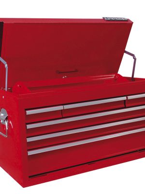 I27S6.jpg I27S6 - Gabinete superior con 6 gavetas color rojo 27" serie I Urrea