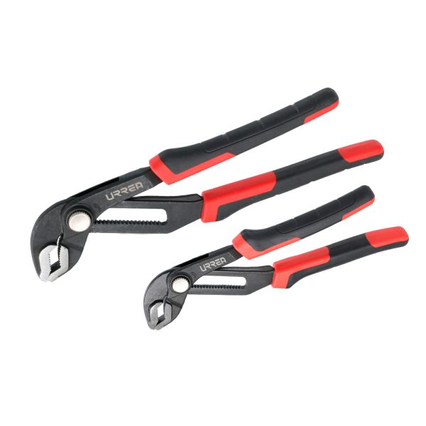 J201G - Juego de pinzas de extensión con mango bimaterial, Quick Release, 2 piezas Urrea
