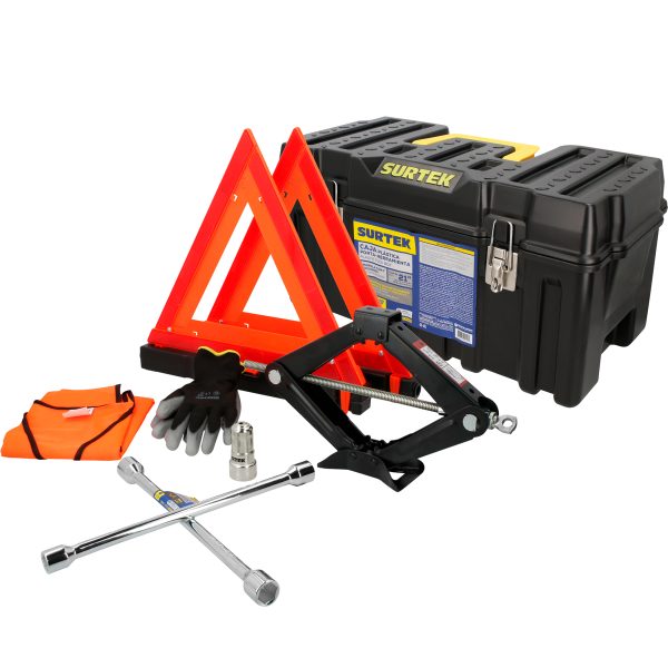 JA7 - Juego combinado de herramienta automotriz 7 piezas, con caja plástica CPS20 Surtek