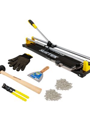 JAZ7S - Juego combinado de herramienta para cortar e instalar azulejo 7 piezas Surtek