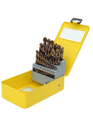 JBAV29 - Juego de brocas con cobalto de acero de alta velocidad zanco recto, 29 piezas Surtek