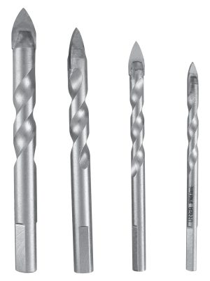 JBVU4 - Juego de brocas para vidrios y azulejos, 4 piezas Urrea