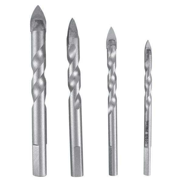 JBVU4 - Juego de brocas para vidrios y azulejos, 4 piezas Urrea