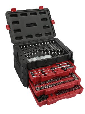 JCB01.jpg JCB01 - Juego combinado de herramienta para mecánico 450 piezas, con caja plástica de 3 gavetas Urrea