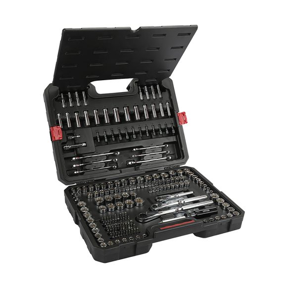 JCB02.jpg JCB02 - Juego combinado de herramienta para mecánico 230 piezas, con maletín plástico Urrea