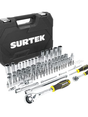 JCM3S - Juego combinado de herramienta para mecánico 106 piezas, con maletín plástico Surtek