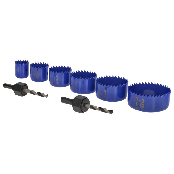 JCS2 - Juego de sierras cortaciruclos, 8 piezas Foy