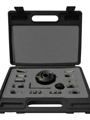 JCTR13 - Juego de cabeza y cortadores para trompo de madera, 13 piezas Surtek