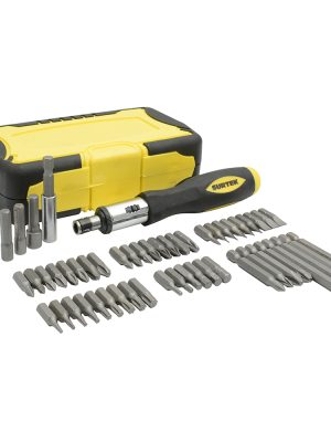 JDP53.jpg JDP53 - Juego de puntas y accesorios hexágono de 1/4", 53 piezas en blíster Surtek