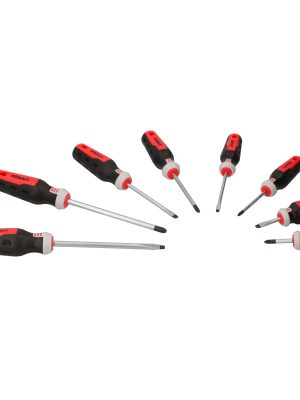 JDT8.jpg JDT8 - Juego de destornilladores con mango trilateral combinados, 8 piezas en blíster Urrea