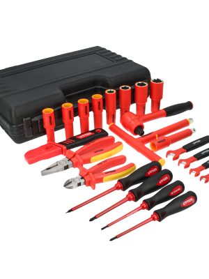 JE23V - Juego combinado de herramientas para electricista, 23 piezas Urrea