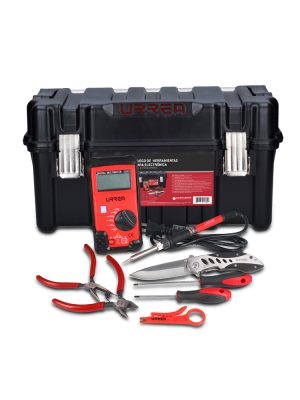 JEL9 - Juego de herramienta para electrónico 9 piezas, con caja plástica Urrea