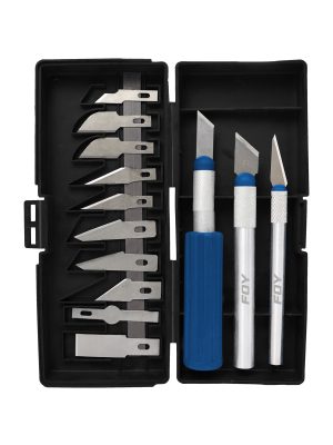 JEX13 - Juego de exactos con mango de aluminio, 13 piezas Foy