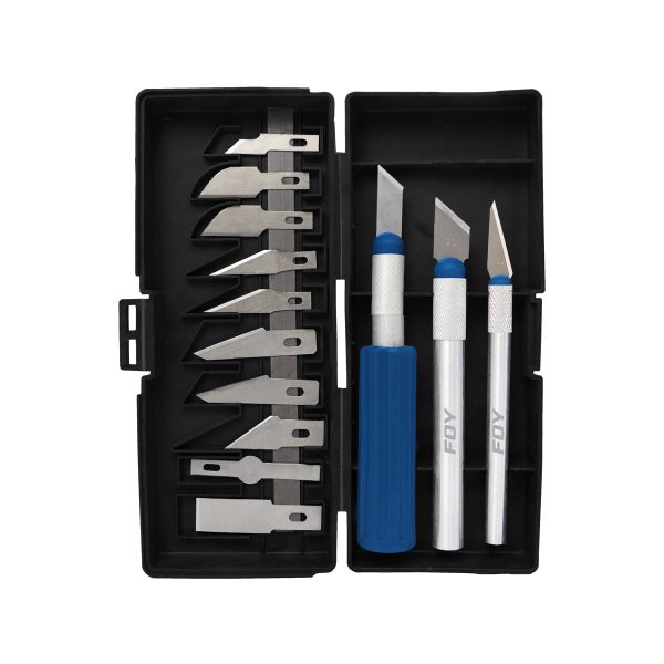 JEX13 - Juego de exactos con mango de aluminio, 13 piezas Foy