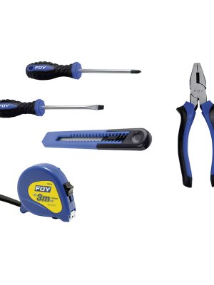 JHF01.jpg JHF01 - Juego combinado de herramienta, 5 piezas Foy