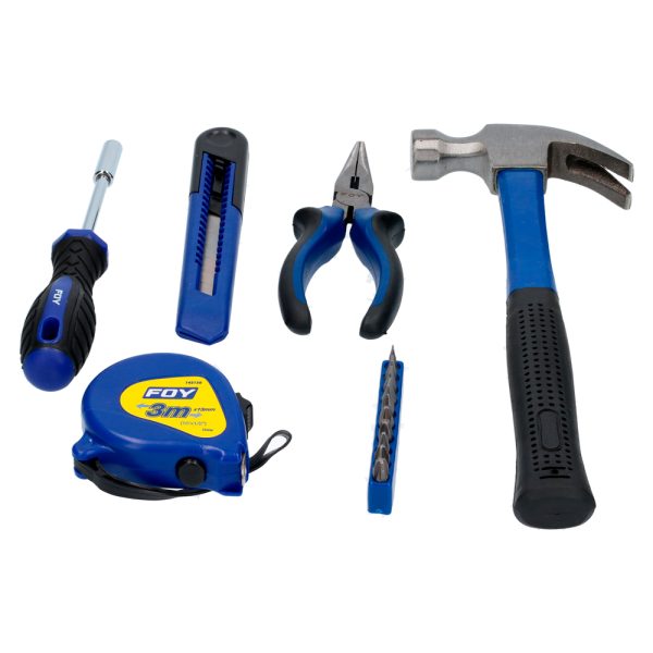 JHF03 - Juego combinado de herramienta, 15 piezas Foy