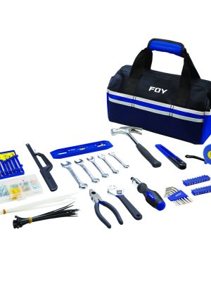 打印 JHF12 - Juego combinado de herramienta 182 piezas, con maleta Foy