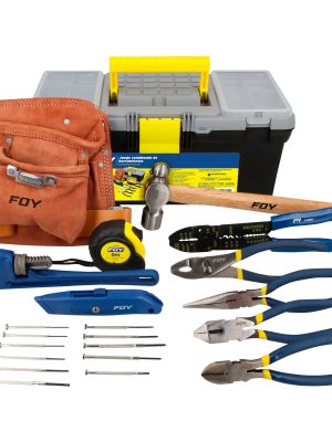 JHF26 - Juego combinado de herramienta 26 piezas, con caja plástica Foy
