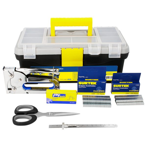 JHF8.jpg JHF8 - Juego combinado de herramienta 8 piezas, con caja plástica Foy